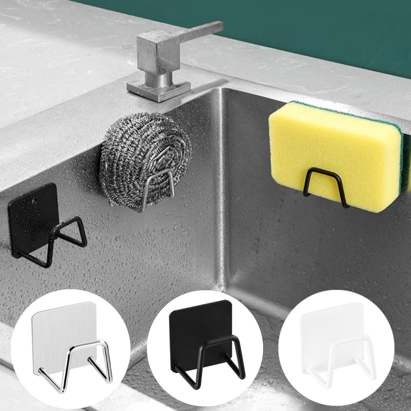 Tech Accessories Organizer - Porte-éponges d'évier de cuisine en acier