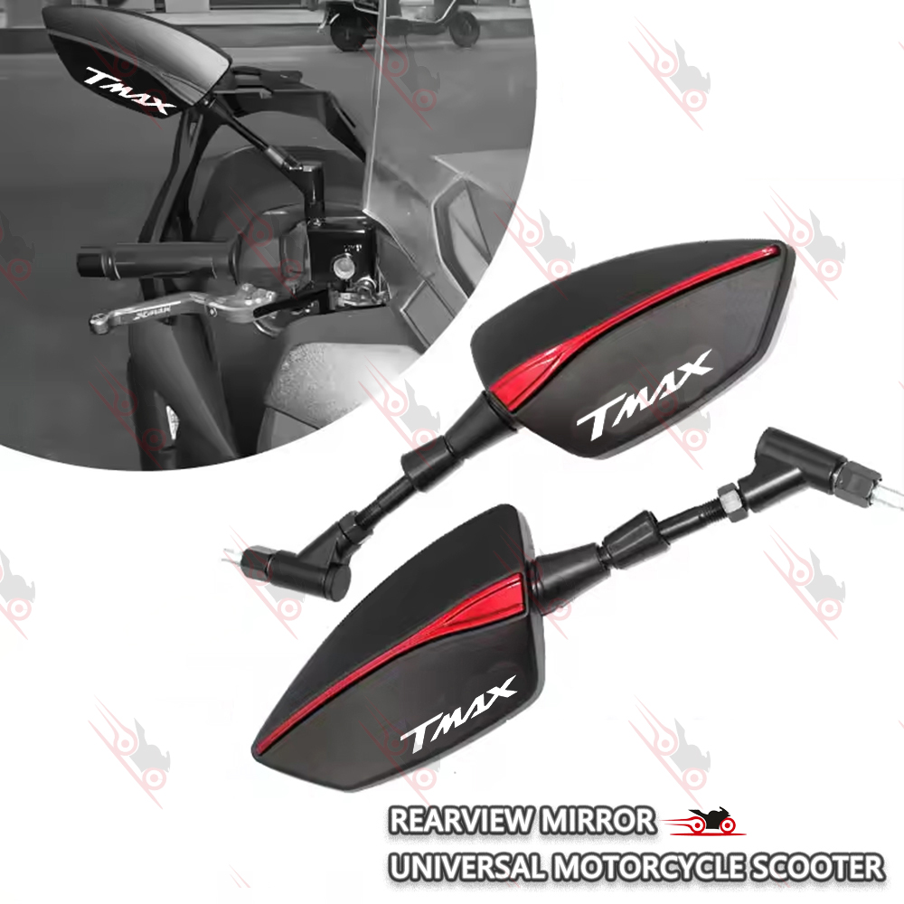 Tech Max Accessories - Rétroviseurs réglables pour moto Yamaha T-MAX
