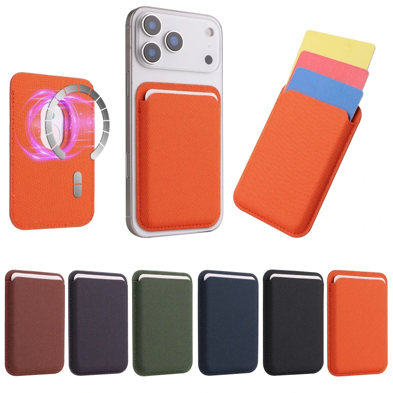 Tech Accessories For Iphone - Porte-cartes Techwoven pour portefeuille MagSafe –