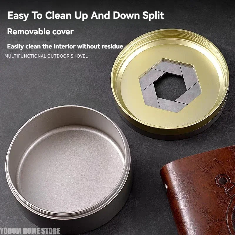 Unique Tech Accessories Gifts - Cendrier mécanique rotatif haut de gamme