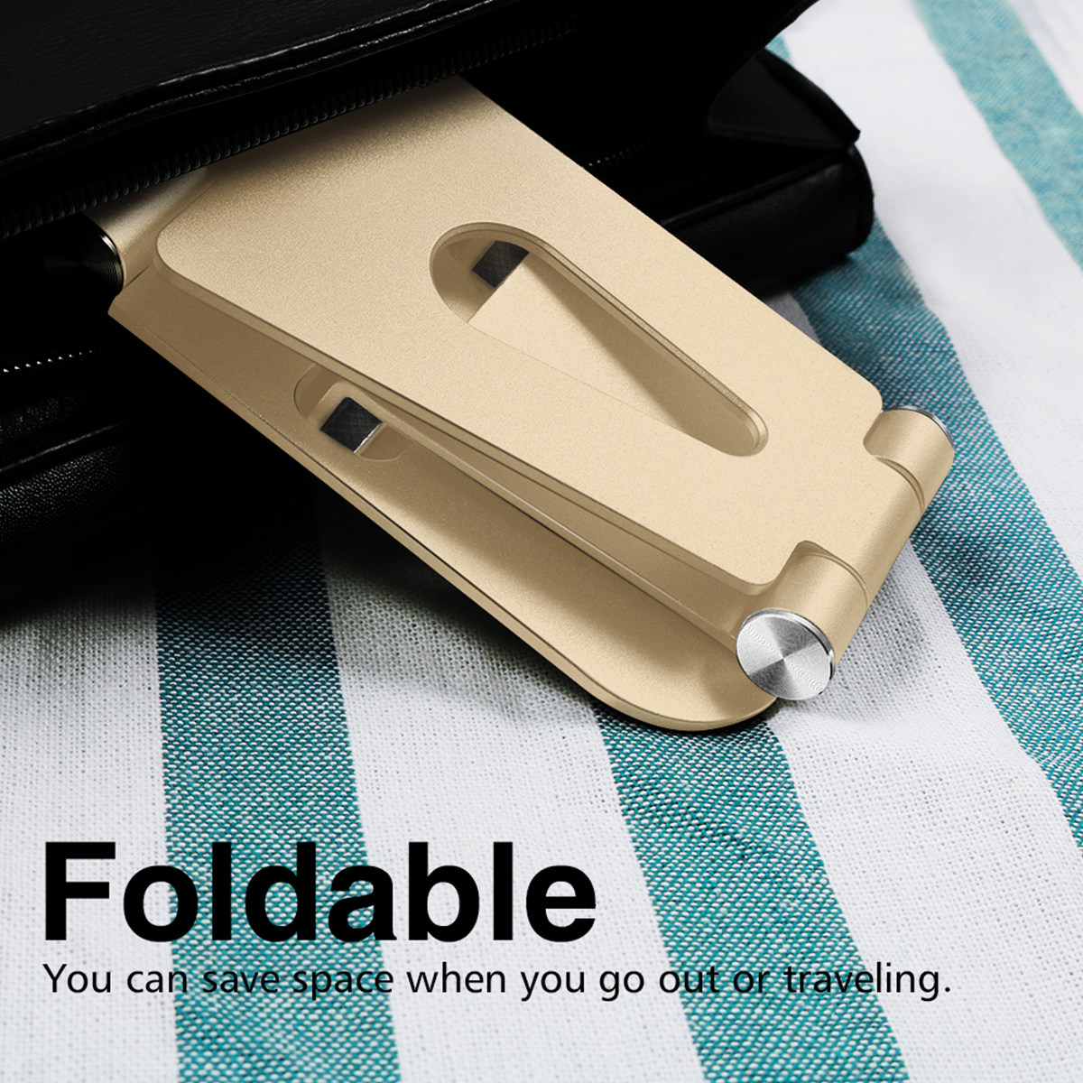 Phone Stand Aluminum - Support de téléphone universel en métal,