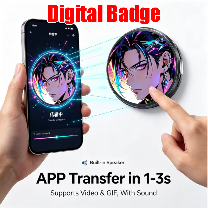 Broche photo numérique HD à éc - Tech Accessories Images avis et prix
