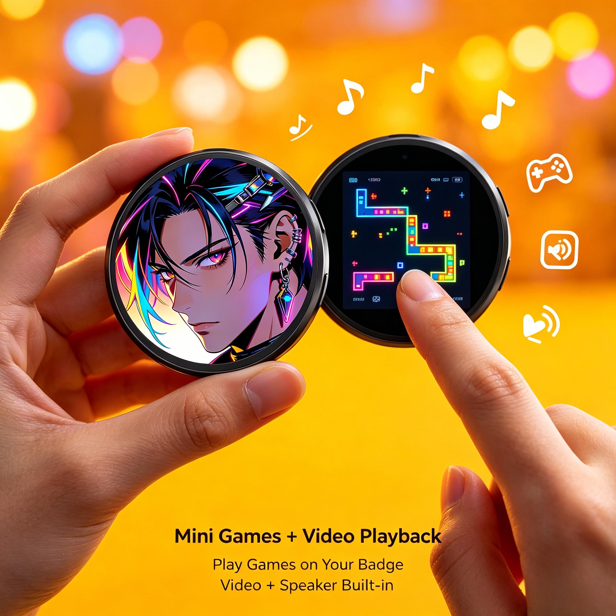 Broche photo numérique HD à éc - Tech Accessories Images avis et prix