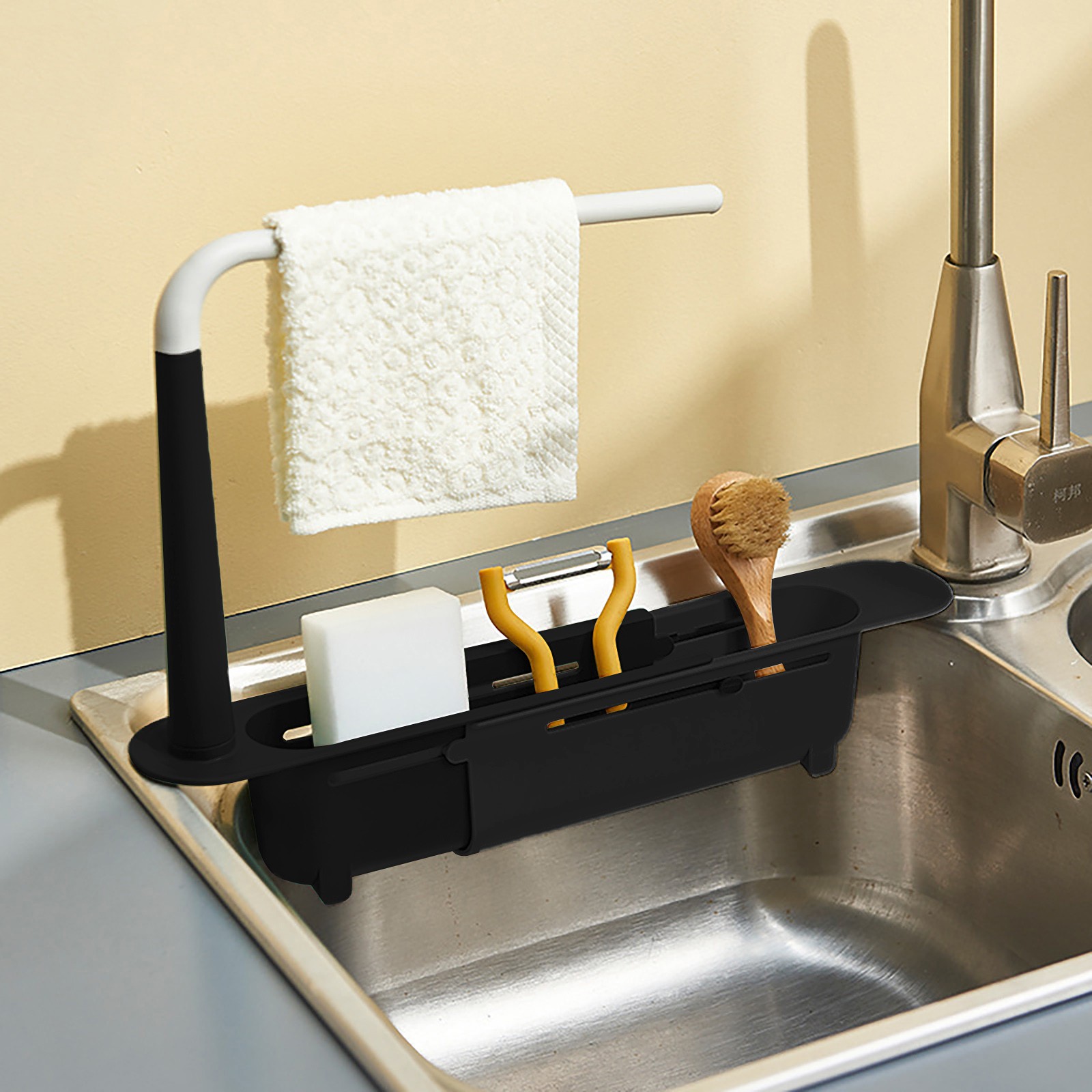 Elescopic-Étagère d'évier de p - Tech Accessories Organizer avis et prix