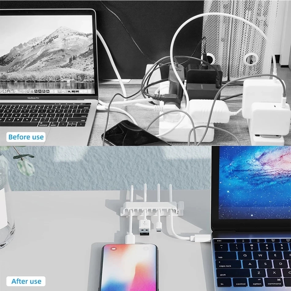 Organisateur de câbles, Clips  - Desk Cable Clip avis et prix