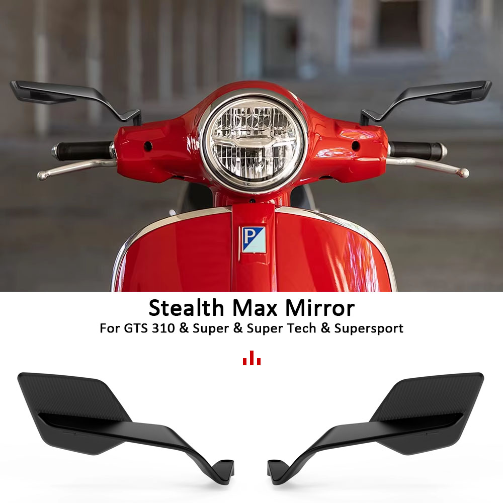 Rétroviseurs Moto 2025 Stealth - Tech Max Accessories avis et prix