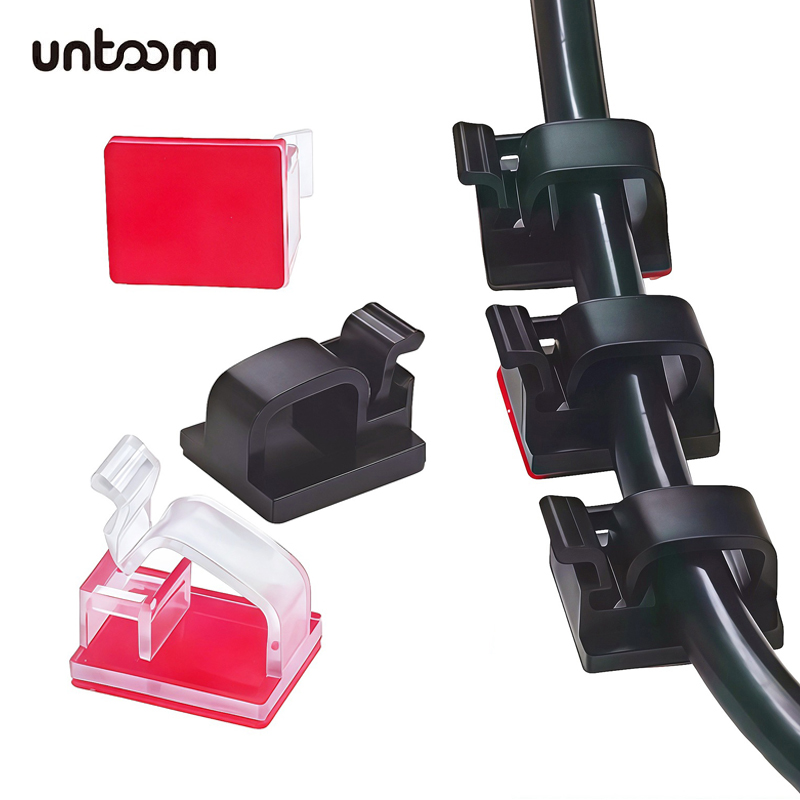 20 attaches-câbles adhésives p - Desk Cable Clip avis et prix