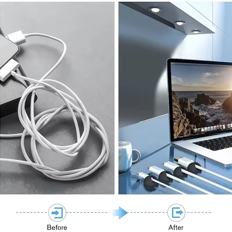 Clips de fixation pour câbles  - Desk Cable Clip avis et prix