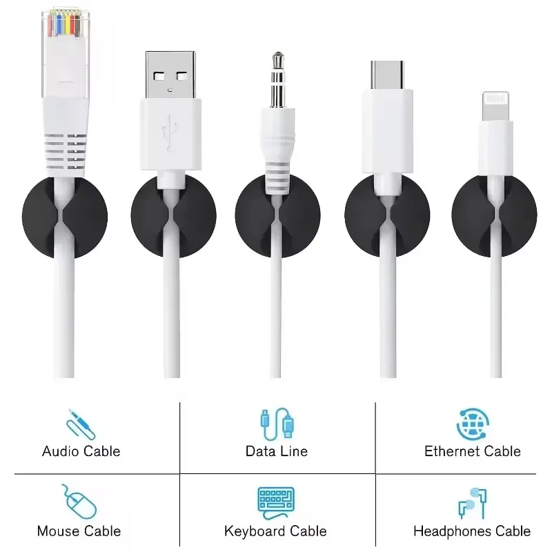 Clips de fixation pour câbles  - Desk Cable Clip avis et prix