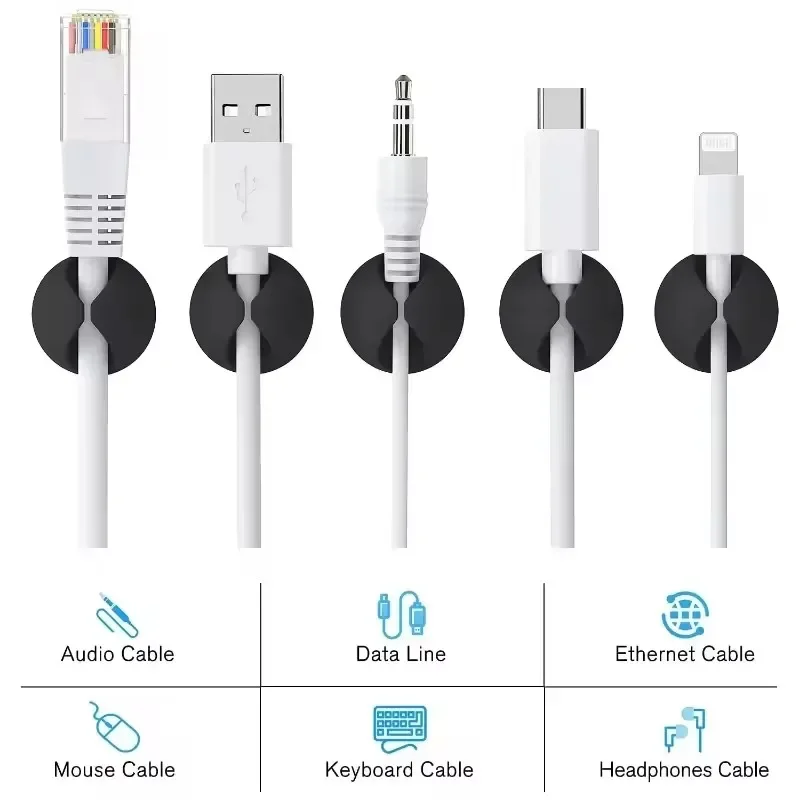 Clips de câbles muraux de bure - Desk Cable Clip avis et prix